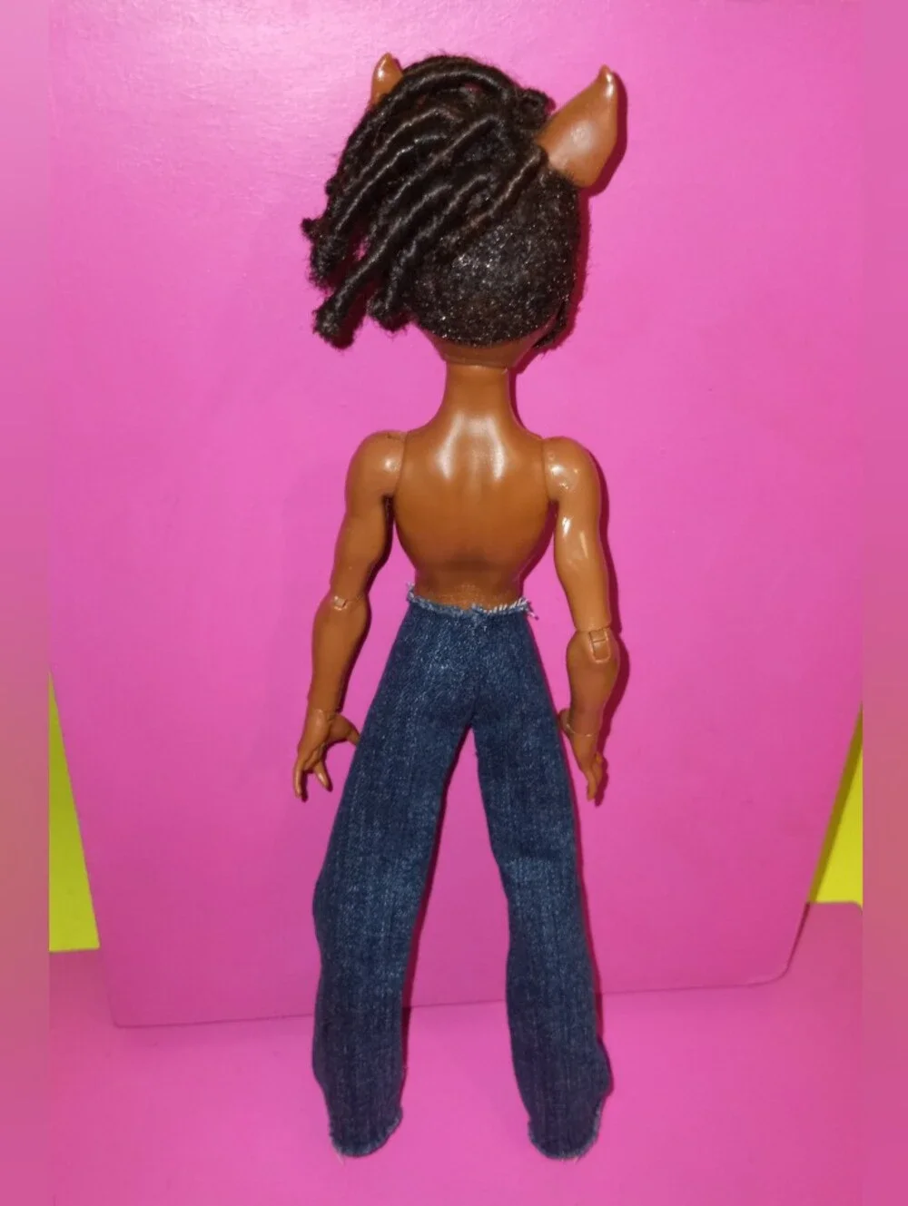 Monster high Clawd Doll locs Custom